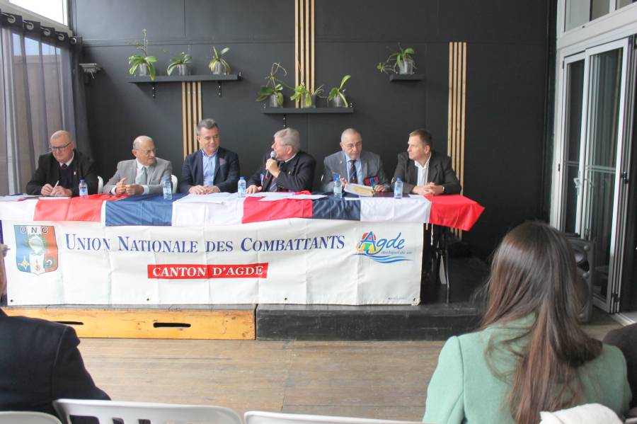 Agde - L'Union Nationale Des Combattants A Tenu Son Assemblée Générale ...