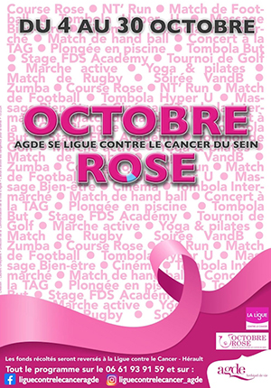 Programme Octobre Rose Agde