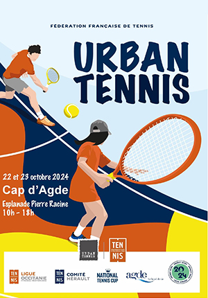 Urban tennis Cap d'Agde